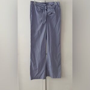 Striped Blue and White Pants